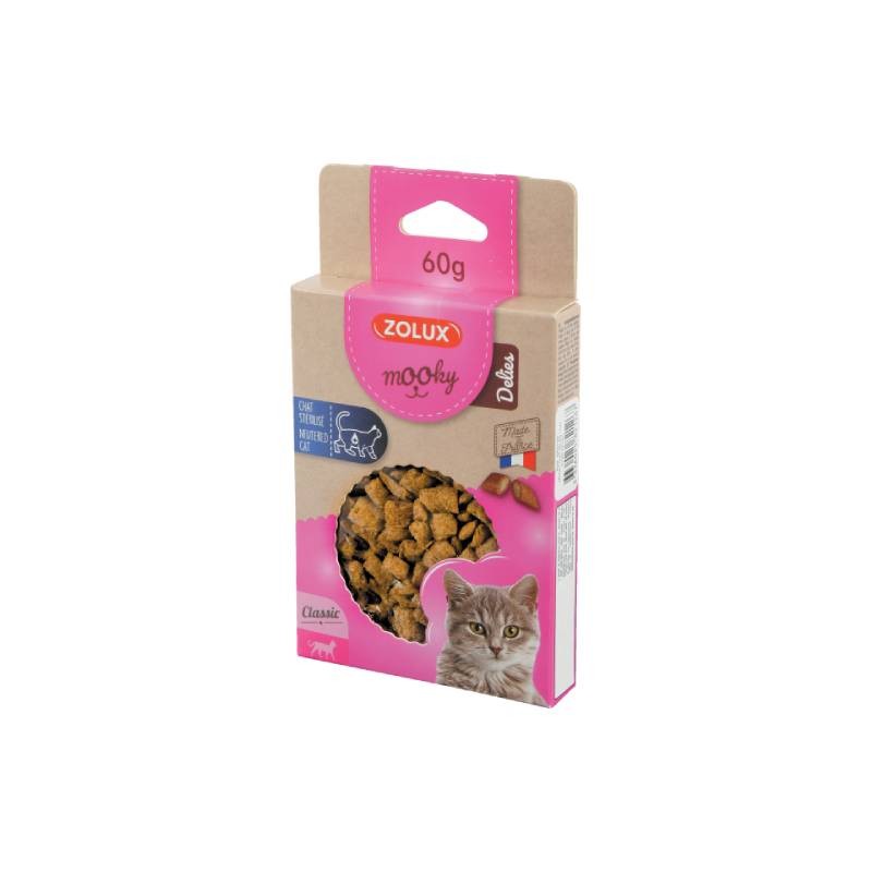 ZOLUX Mooky Poslastica za mace Sterilised Delies, 60 gr