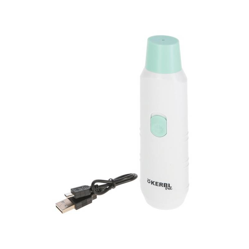 KERBL Električna turpija za nokte za kućne ljubimce, Bijela