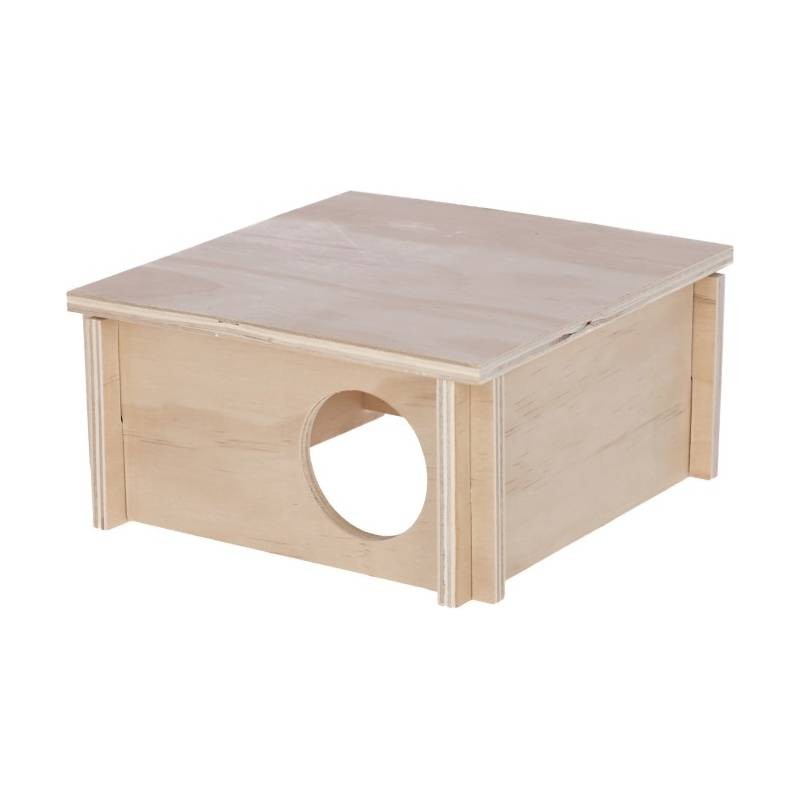 KERBL Kućica za male glodavce Natural, Drvena