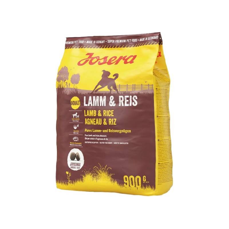 JOSERA Suha hrana za odrasle pse, Jagnjetina i riža, 900 g