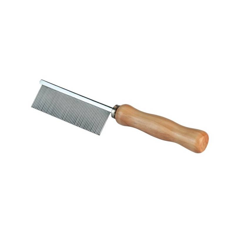 KERBL Češalj za kućne ljubimce, Uski zupci, Smeđe boje