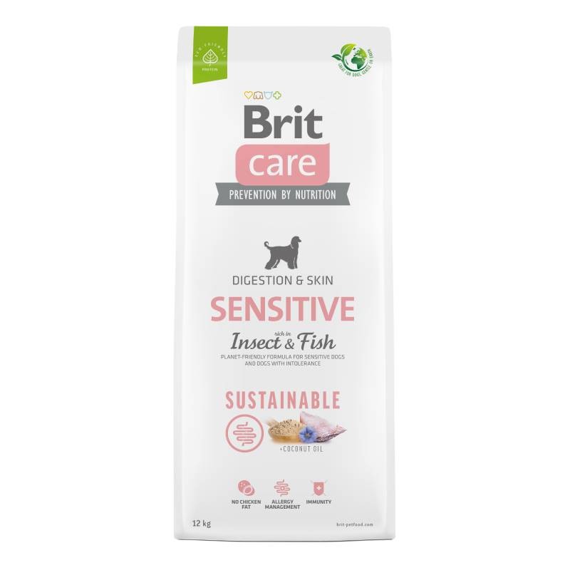 BRIT Suha hrana za pse Sustainable Sensitive, Riba, 12kg