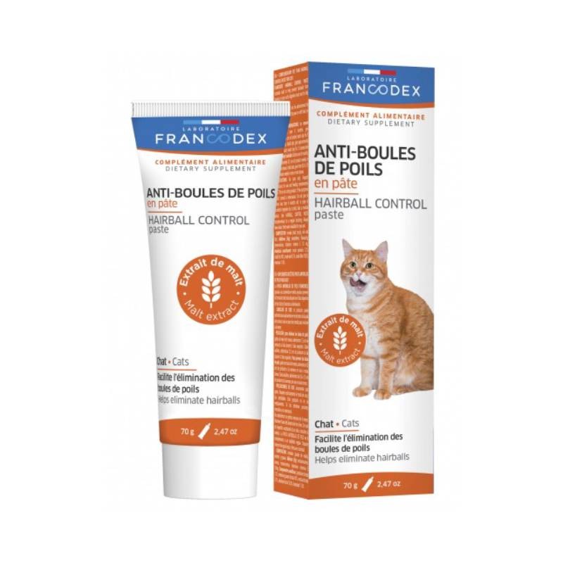FRANCODEX Pasta za izbacivanje dlaka kod mačaka, 70 gr