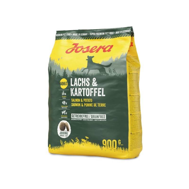JOSERA Suha hrana za odrasle pse, Losos i krompir, 900 g