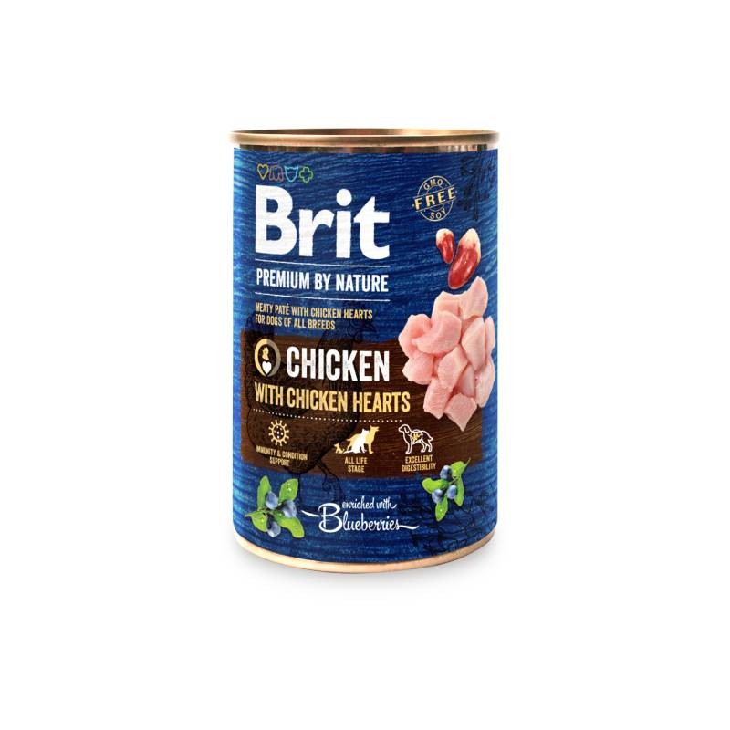 BRIT Mesna pašteta za pse, Piletina, 400 g