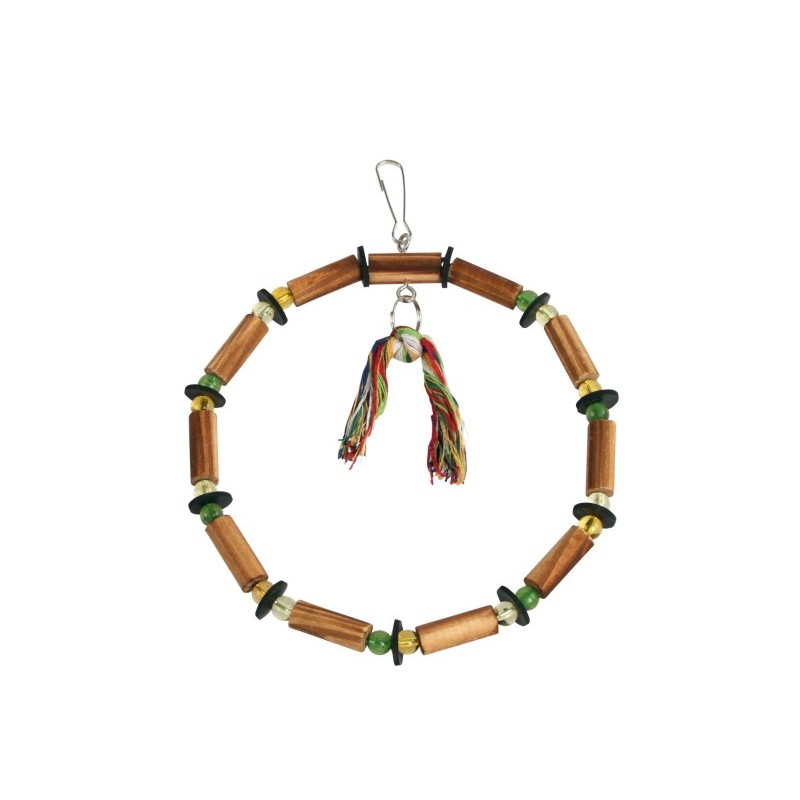 KERBL Igračka za ptice Ring, Smeđe boje