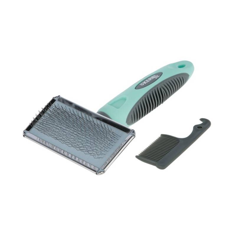 KERBL Četka sa češljem za kućne ljubimce, 9 cm, Menta