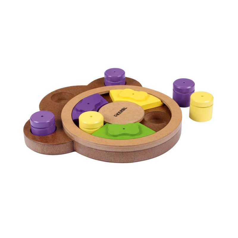 KERBL Igračka za pse za razmišljanje i učenje Paw, Šarena