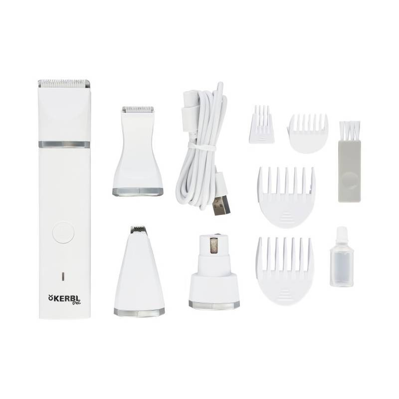 KERBL Višenamjenski električni trimer 4u1 za kućne ljumibce, Bijeli
