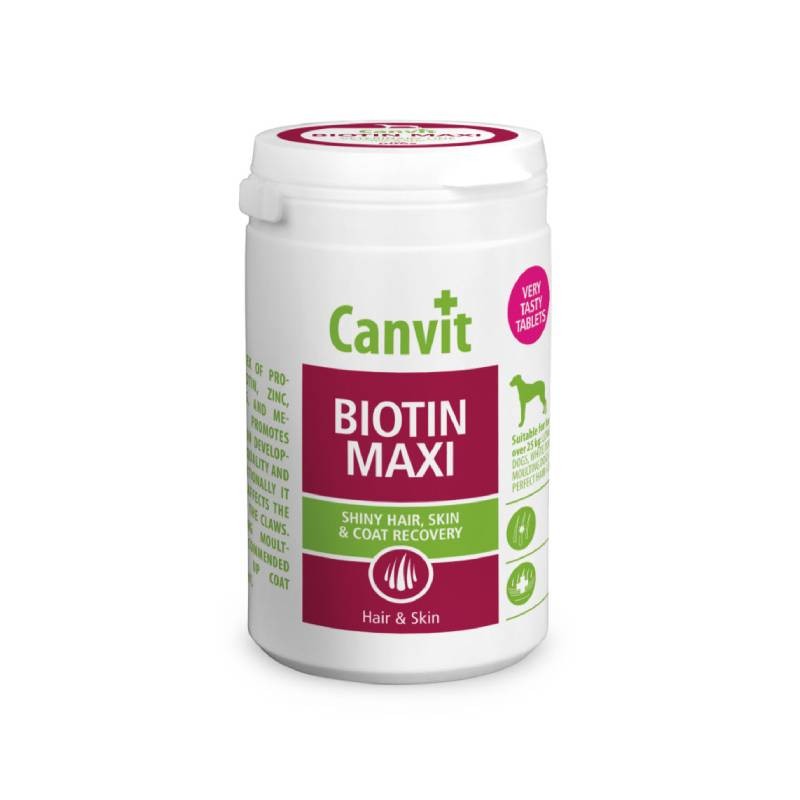 CANVIT Vitamini za pse Biotin Maxi, 230 g