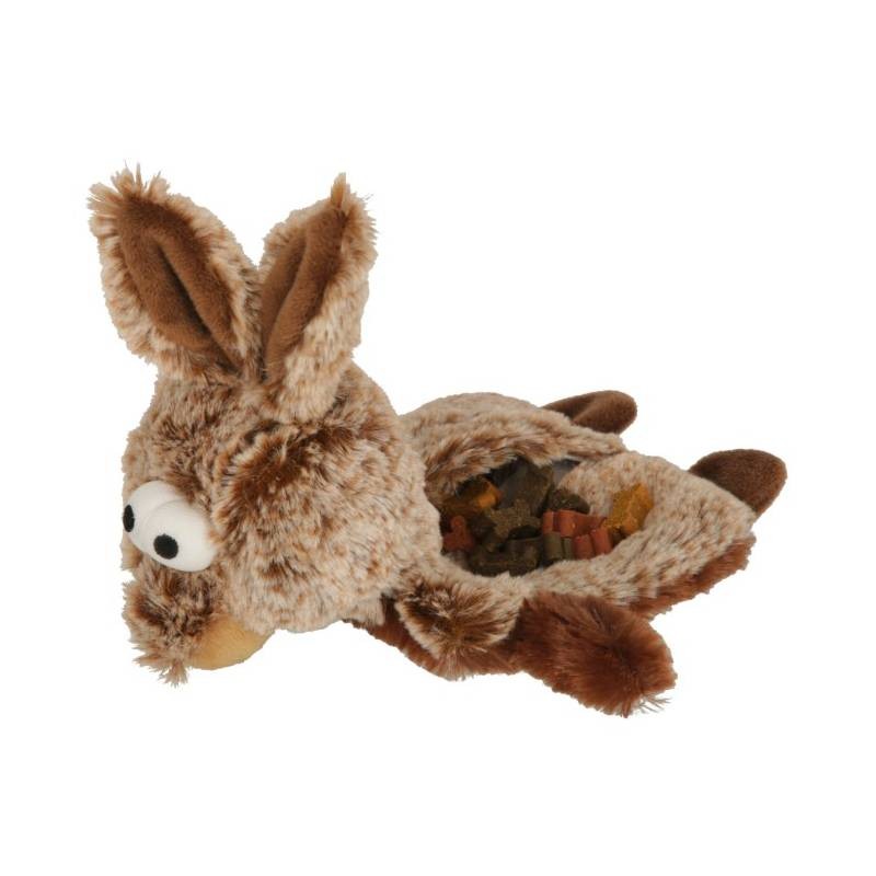 KERBL Igračka za učenje za poslastice Zec, Smeđa