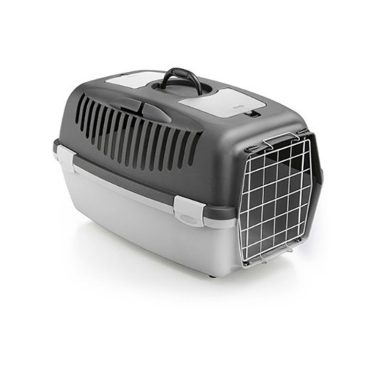 STEFANPLAST Transporter za kućne ljubimce Gulliver, 61 x 40x 38 cm, Sivi
