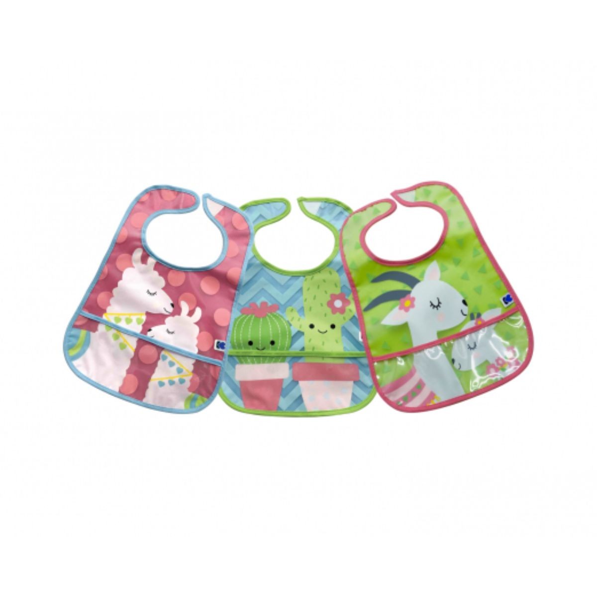 Kikka Boo Siperak Lama-Cactus-Goat 31303030017, 3 komada, Šareni