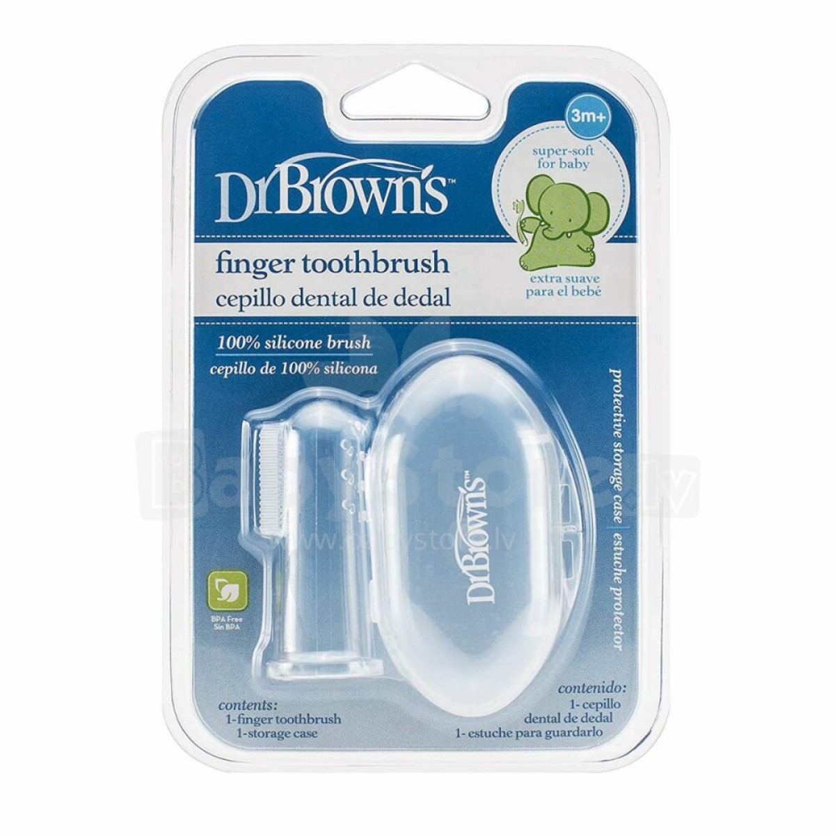 DrBrowns Silikonski naprstak za čišćenje desnih Hg010