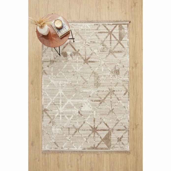 Karaca Tepih 7/24 Skandinav Hermes, 120x180 cm, Krem