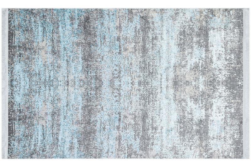 Millery Tepih Sateen Aqua, 80x150 cm, Plavi