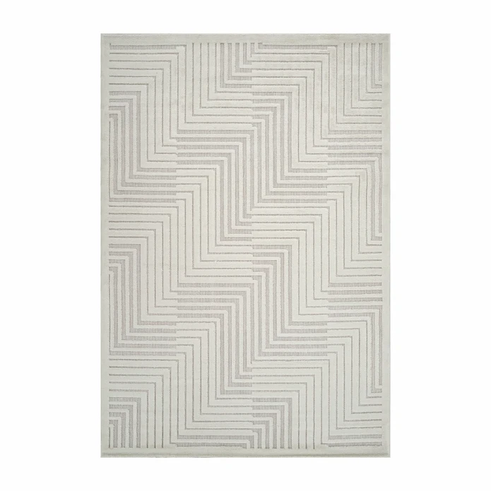 Karaca Tepih 7/24 Skandinav Kutak, 120x180 cm, Bijeli