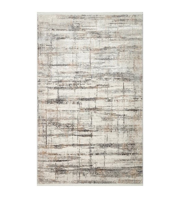 Millery Tepih Lagos LGS02, 160x230 cm, Krem-srebrni