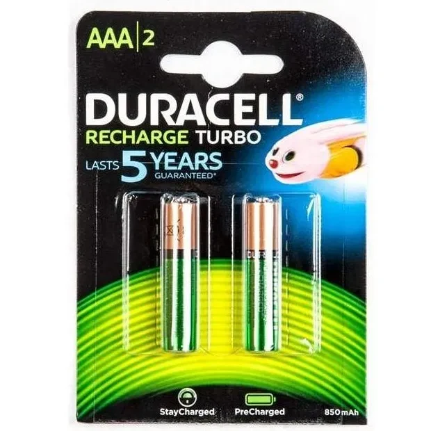 Duracell Punjiva baterija AAA, 900 mAh, 2 komada