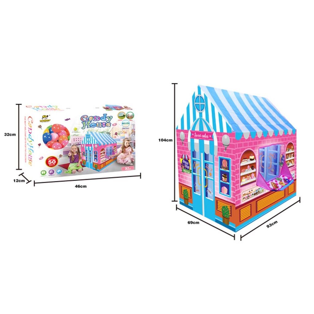 Igraonica slatkiša za igru s 50 loptica