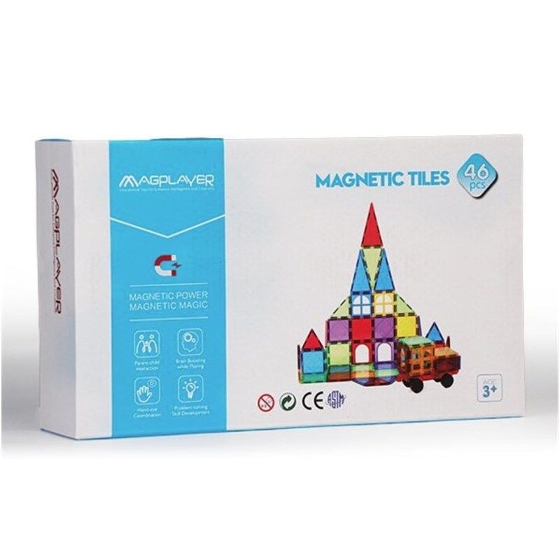MagPlayer Magnetne kocke 46 kom
