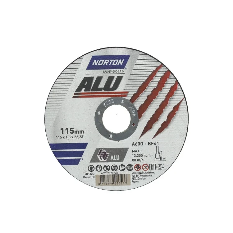 Norton Rezna ploča za aluminij, 115mm