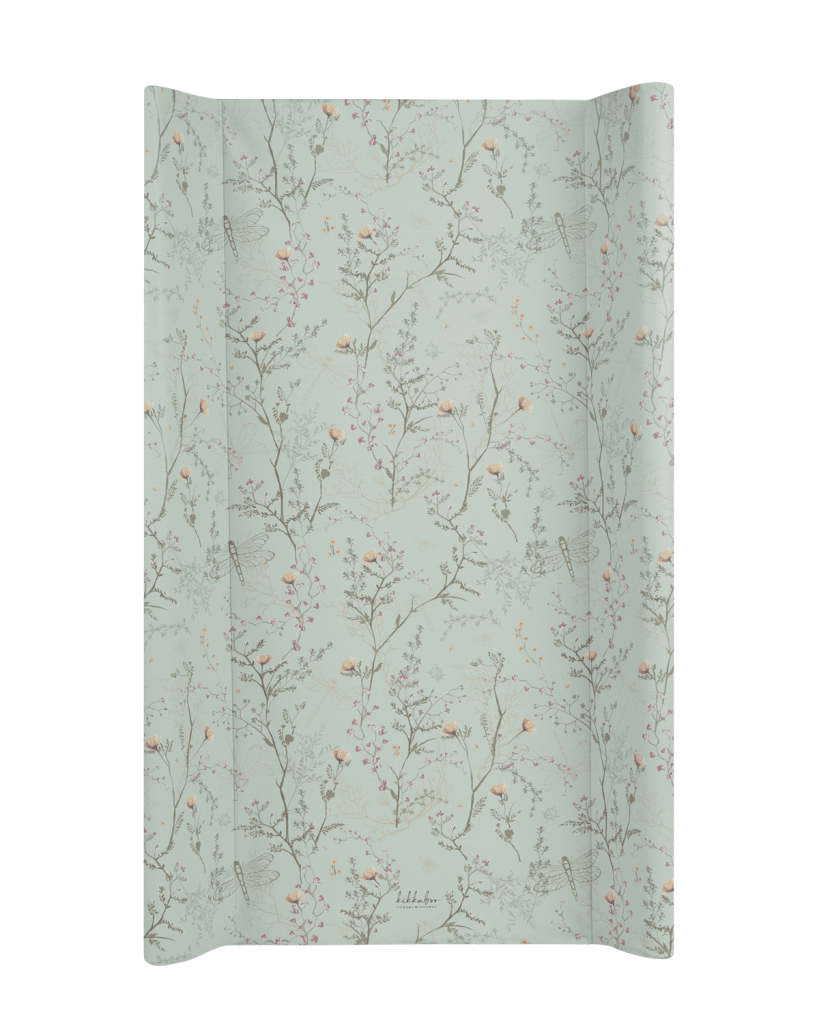 Kikka Boo Trda podloga za presvlačenje Secret Garden,50x80 cm, Zelena