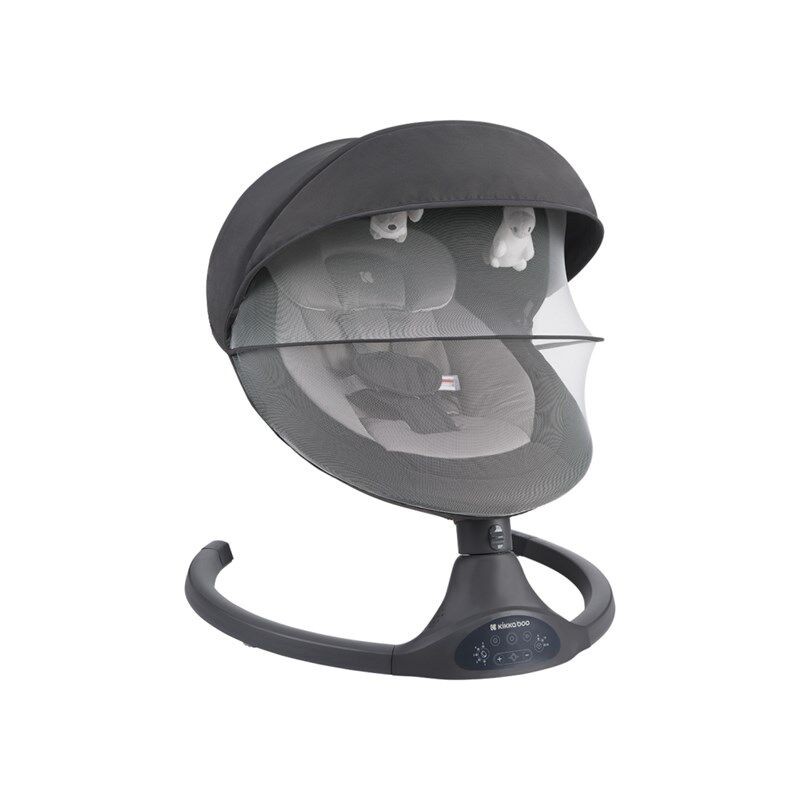 Kikka Boo Električna ljuljačka Codie, tamnosiva