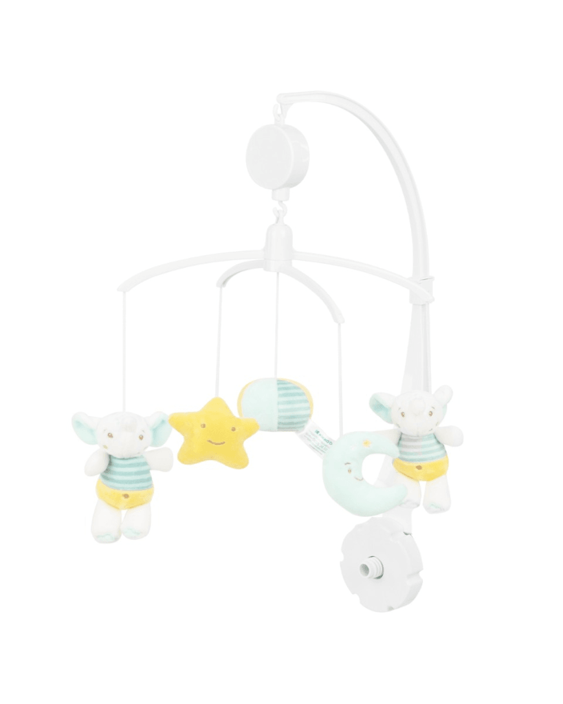 Kikka Boo Vrtuljak Elephant Time, Bijeli