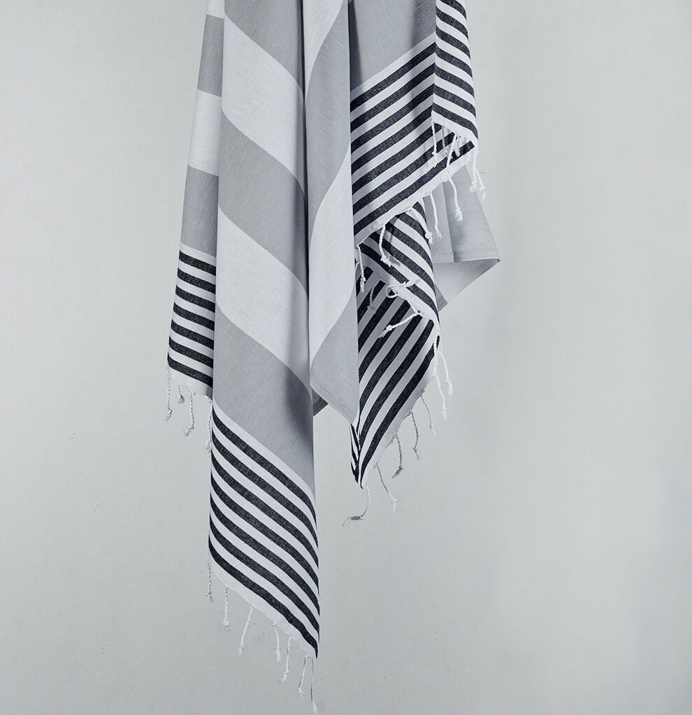 L'essentiel Maison peškir za plažu Sultan, 100x180cm, siva