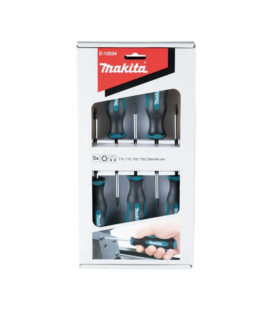 Makita Set odvijača E-10534, 5 dijelova