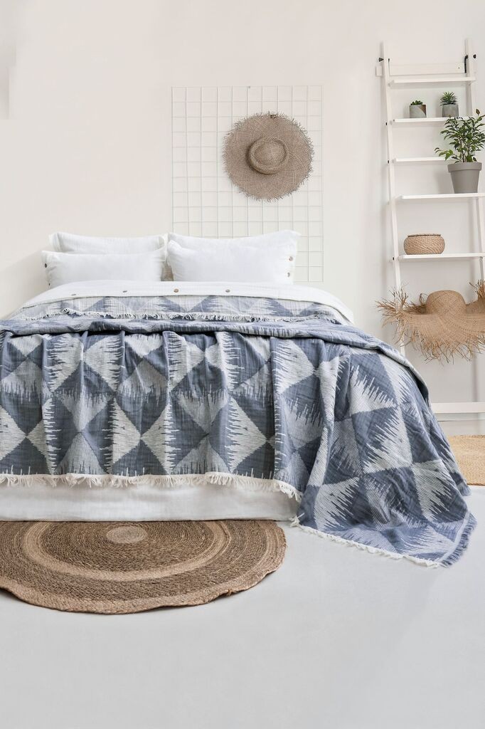 L'essentiel Maison Prekrivač Dolce, 240x260 cm, plava