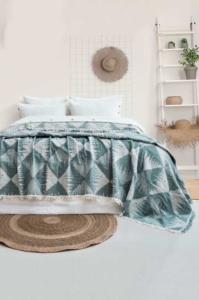 L'essentiel Maison Prekrivač Dolce, 240x260 cm, zeleni