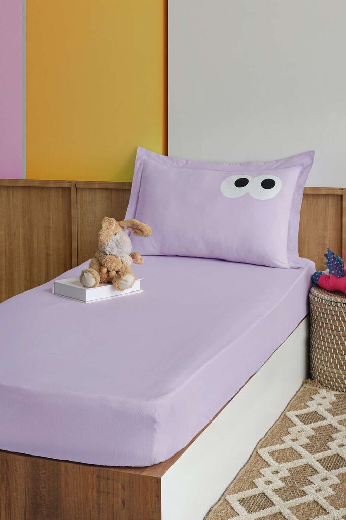 L'essentiel Maison Funny set posteljine, 100x200cm, Lavanda