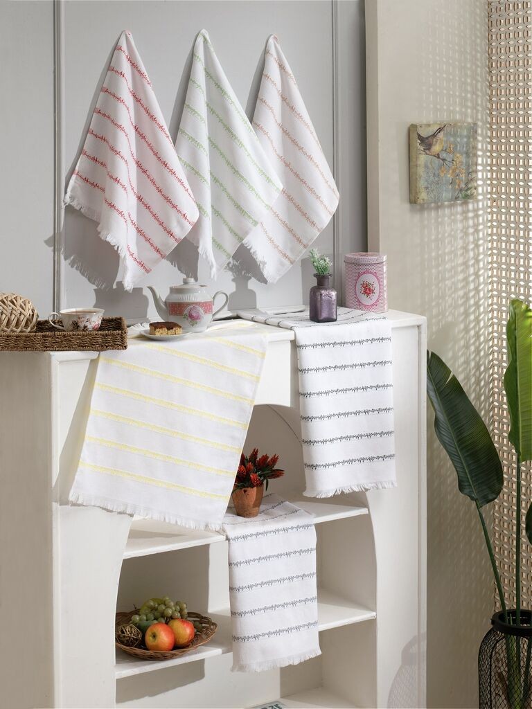 Kuhinjske krpe Hermia Nabiz, 6 komada, šarene