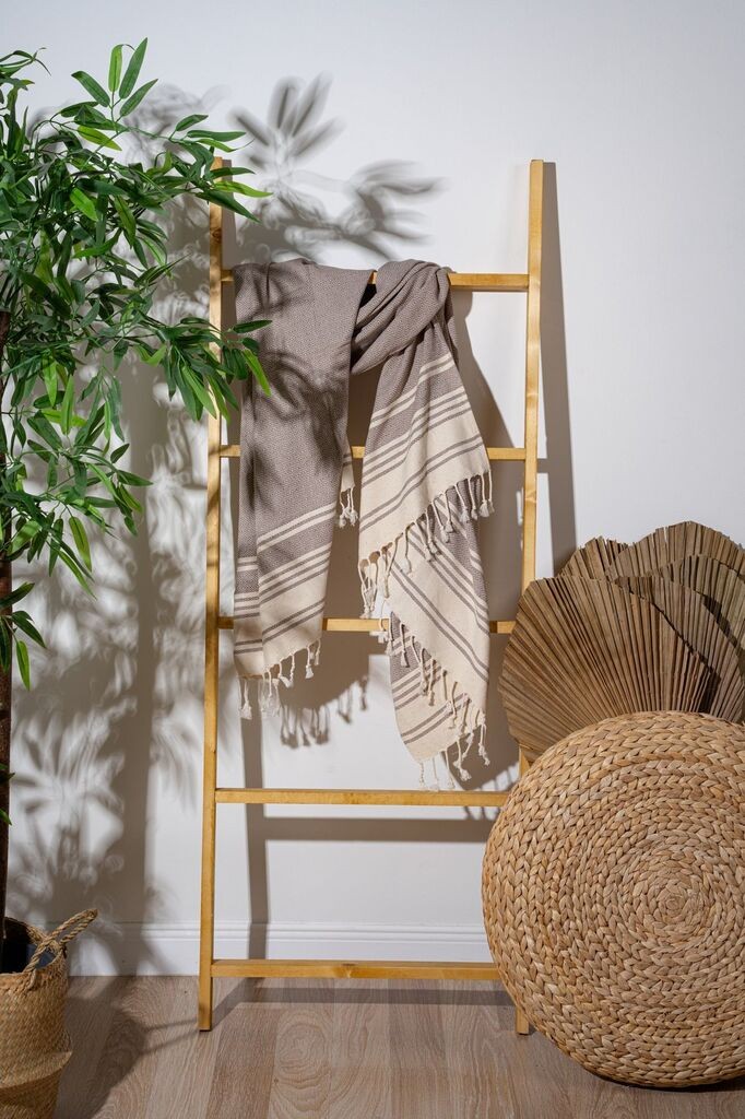 L'essentiel Maison Ručnik za plažu New Diamond, 90x170cm, krem