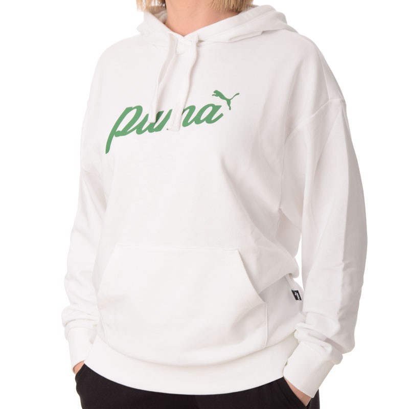PUMA ess+ blossom script hoodie tr žene