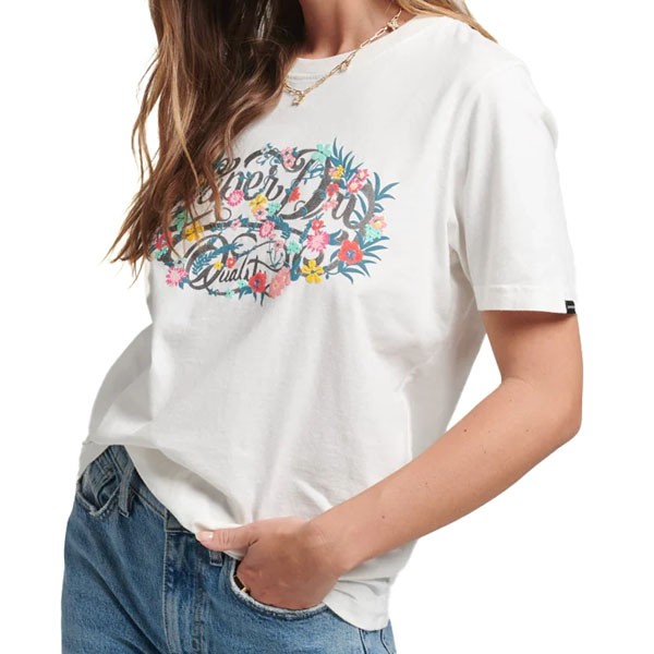 SUPERDRY ženska majica vintage floral scripted za žene