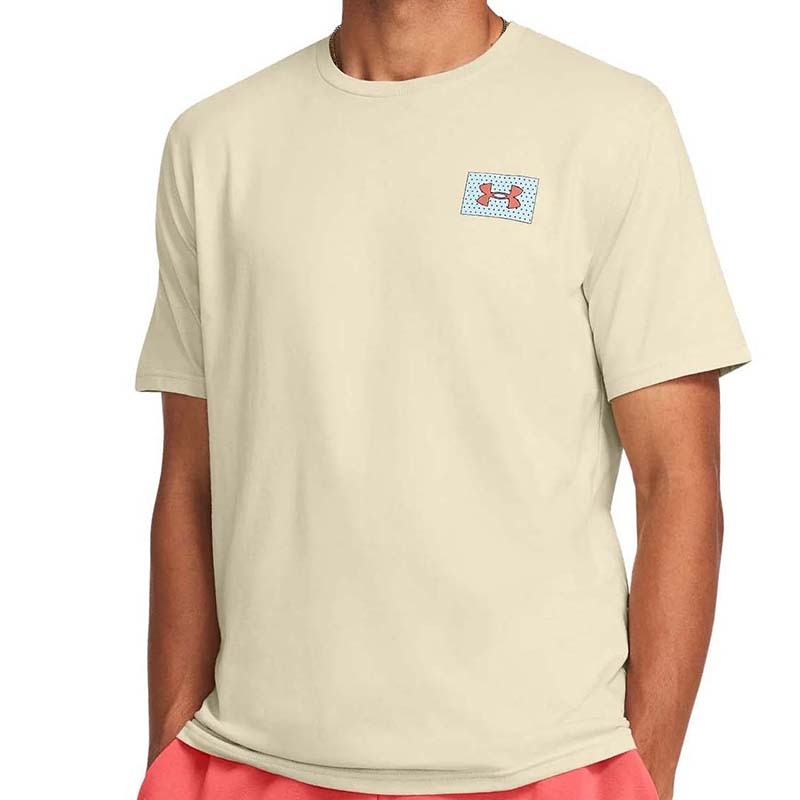 UNDER ARMOUR majica UA color block logoâ â za muškarce