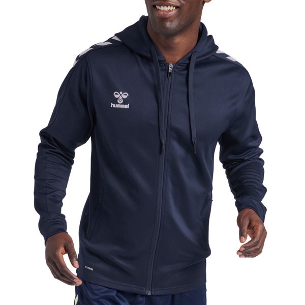HUMMEL Duks HMLCORE XK poly zip hood sweat za muškarce