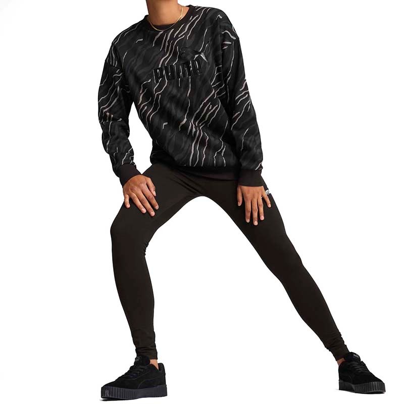 PUMA Duks PUMA ess+ animal aop crew fl žene