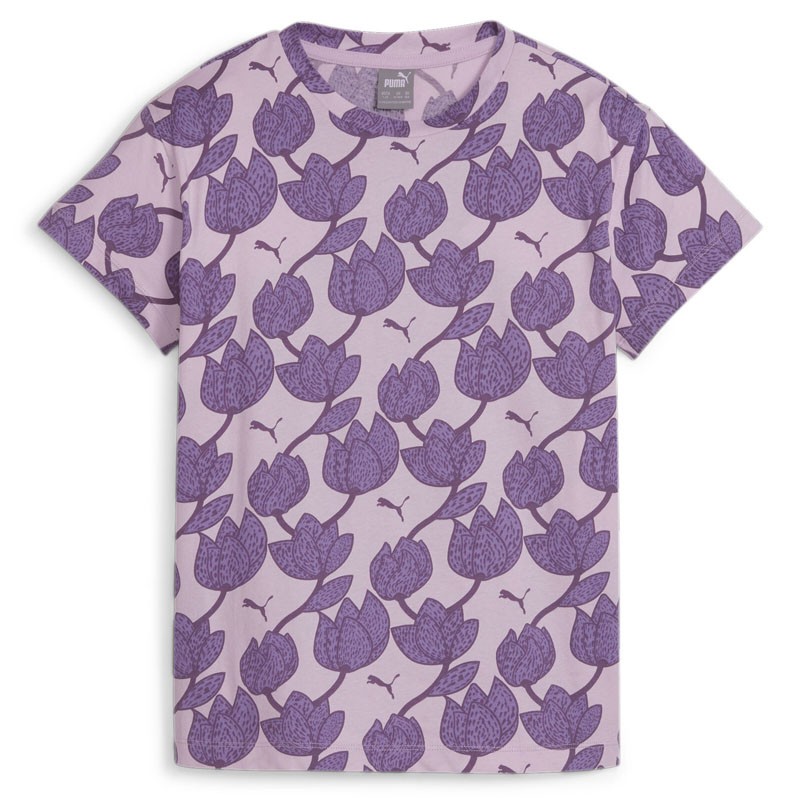 PUMA Majica k.r. PUMA ess+ blossom aop tee g djevojčice