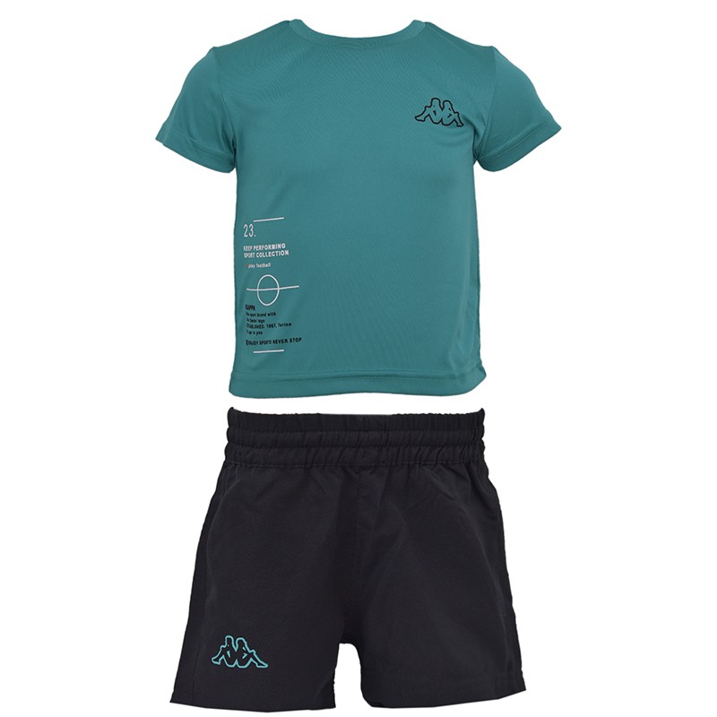 KAPPA set majica i Šorts logo brozolo kid dječaci