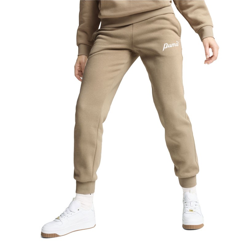 PUMA Donji dio PUMA ess+ script pants fl žene