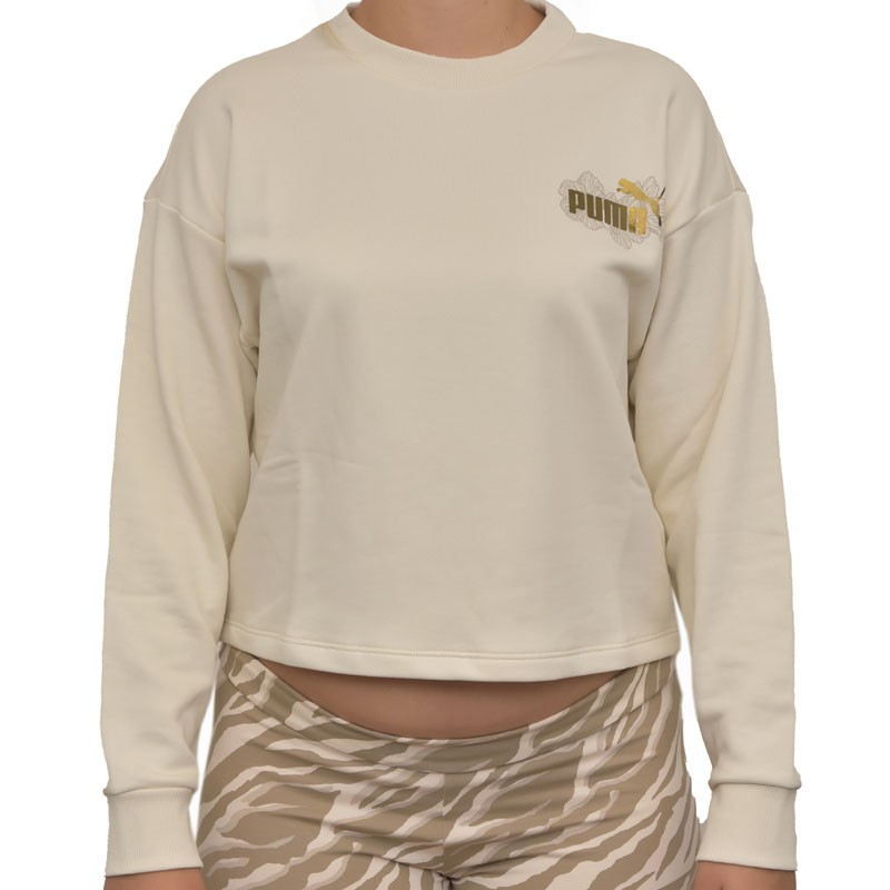 PUMA Duks PUMA ess+ class act crew tr žene