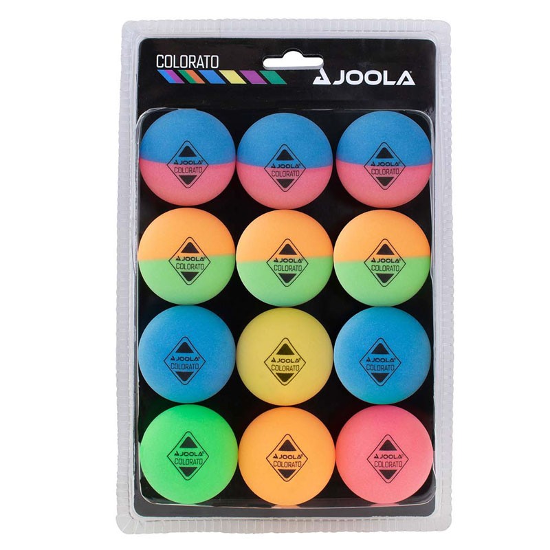 JOOLA loptice za stoni tenis ballset colorato 12 unisex