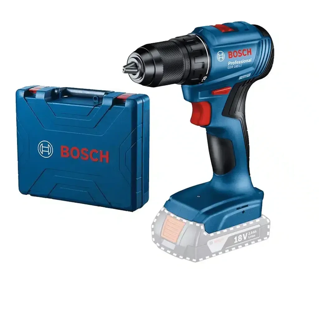 Bosch Akumulatorska bušilica GSR 185-LI Professional, Plava