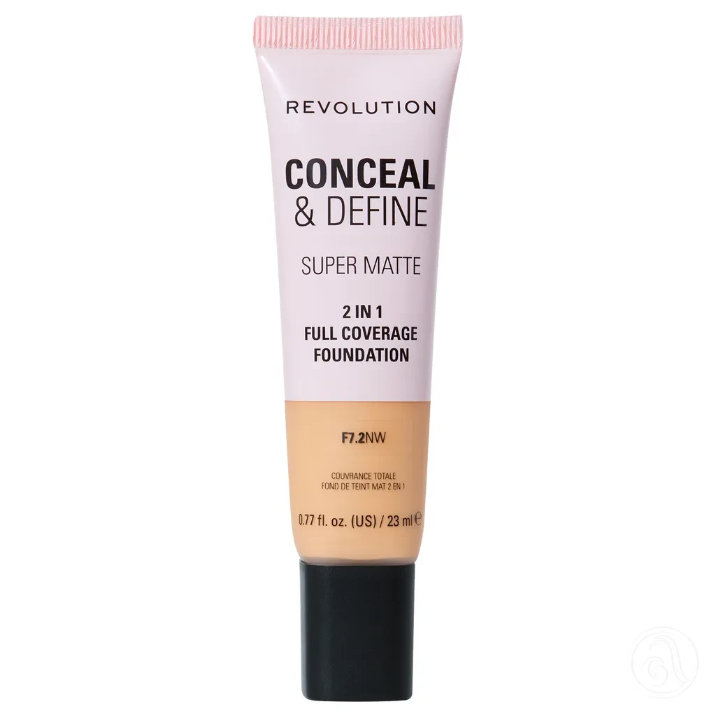 Revolution Tečni puder Conceal and Define, F7.2NW