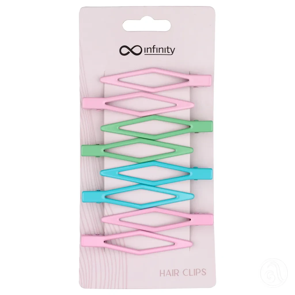 Infinity Šnalice za kosu, 8 Komada, Šarene