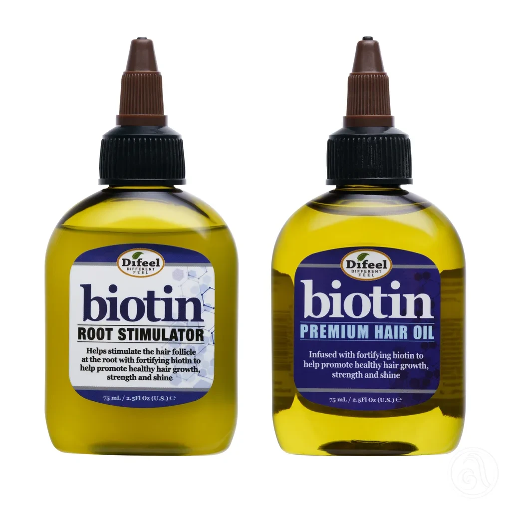 Difeel Set za negu kose i kože glave, Biotin Pro Growth, 2 x 75 ml